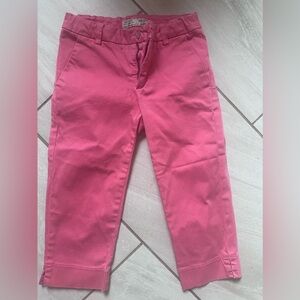 Zara Pink Casual Cropped Pants